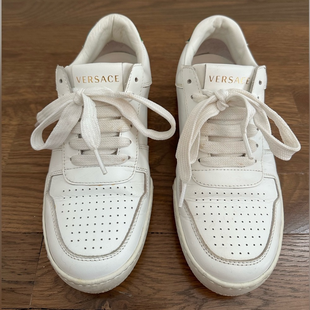 Authentic Versace Semplice Jungle Sneaker in Womens size 6.5.